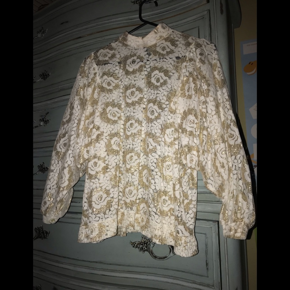 Vintage lace top
